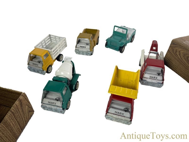 Marx Pressed Steel "Mighty-Marx Fleet" Truck Set in Box <FONT COLOR="ff000 ">*SOLD*</font> - Image 3