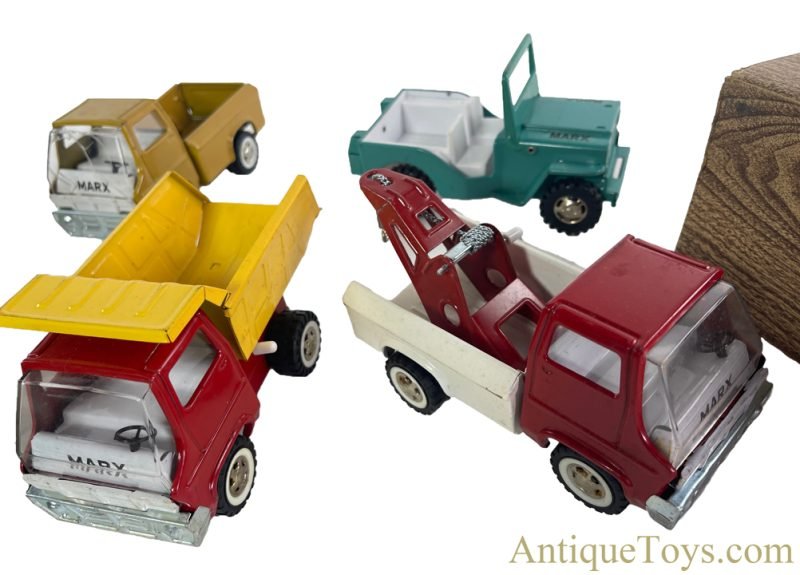 Marx Pressed Steel "Mighty-Marx Fleet" Truck Set in Box <FONT COLOR="ff000 ">*SOLD*</font> - Image 5