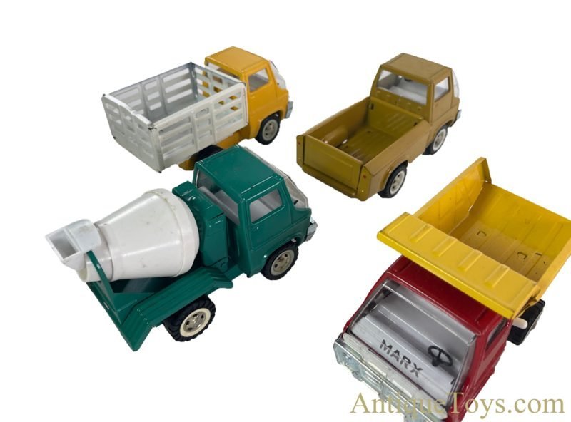 Marx Pressed Steel "Mighty-Marx Fleet" Truck Set in Box <FONT COLOR="ff000 ">*SOLD*</font> - Image 4