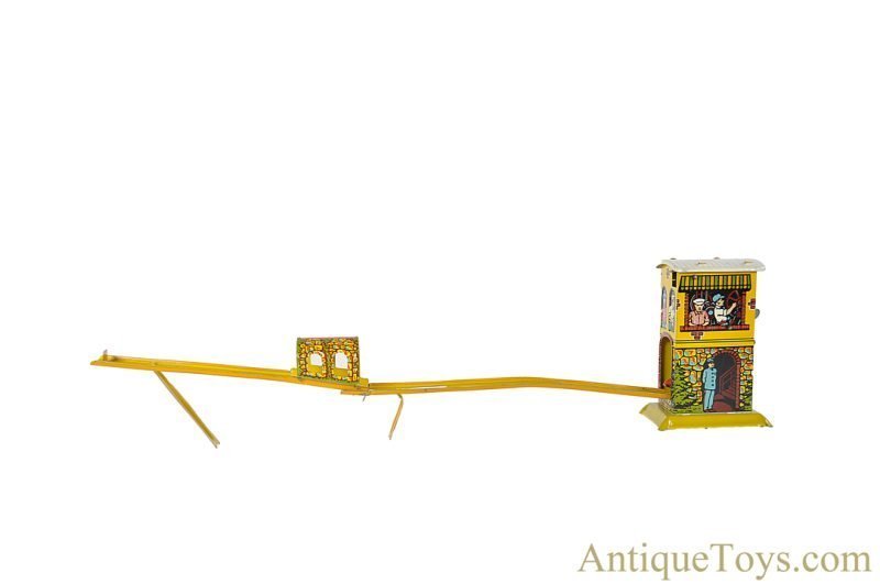 Unique Art ca. 1930s Tin Lithographed Windup “Capitol Hill Racer” with Box for Sale <FONT COLOR="ff000 ">*SOLD*</font> - Image 3
