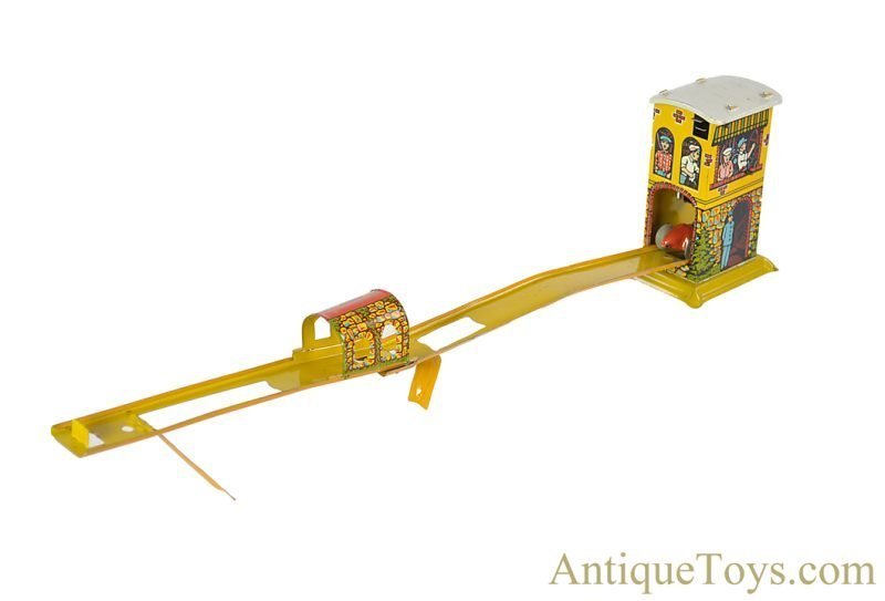 Unique Art ca. 1930s Tin Lithographed Windup “Capitol Hill Racer” with Box for Sale <FONT COLOR="ff000 ">*SOLD*</font> - Image 4