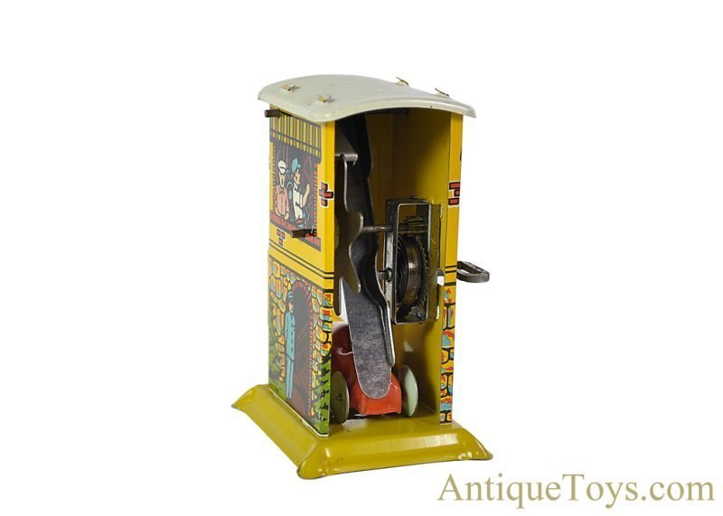 Unique Art ca. 1930s Tin Lithographed Windup “Capitol Hill Racer” with Box for Sale <FONT COLOR="ff000 ">*SOLD*</font> - Image 5