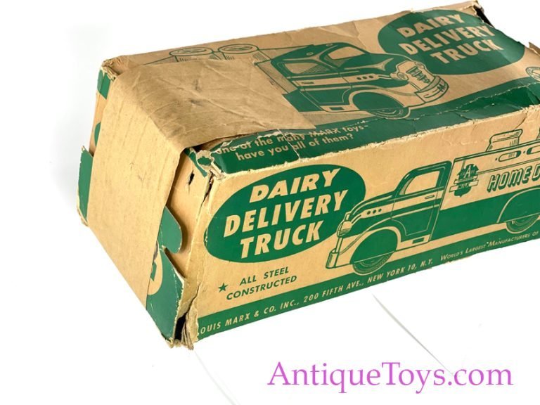Marx Tin Lithographed Home Dairy "Dairy Delivery Truck" in Box *SOLD*