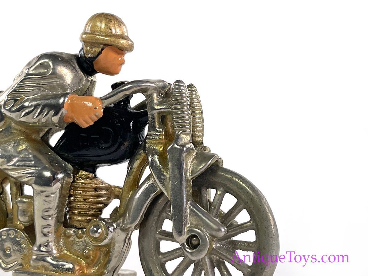 Ironman Toys Limited Edition Hubley Cast Iron Nickel Plated Harley Hillclimber <FONT COLOR="ff000 ">*SOLD*</font> - Image 6