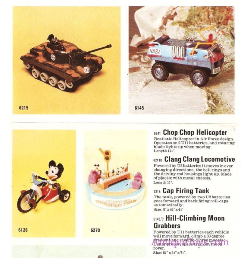 Marx ca. 1970s Battery Operated Plastic Rare "NASA Hill Climber Lunar Scout" Set of 4 & Boxes Space Toys <FONT COLOR="ff000 ">*SOLD*</font> - Image 23