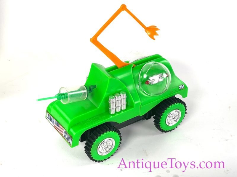 Marx ca. 1970s Battery Operated Plastic Rare "NASA Hill Climber Lunar Scout" Set of 4 & Boxes Space Toys <FONT COLOR="ff000 ">*SOLD*</font> - Image 11
