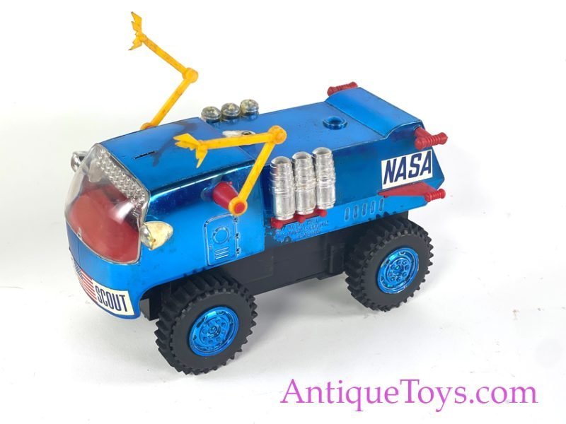 Marx ca. 1970s Battery Operated Plastic Rare "NASA Hill Climber Lunar Scout" Set of 4 & Boxes Space Toys <FONT COLOR="ff000 ">*SOLD*</font> - Image 16