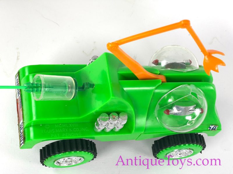 Marx ca. 1970s Battery Operated Plastic Rare "NASA Hill Climber Lunar Scout" Set of 4 & Boxes Space Toys <FONT COLOR="ff000 ">*SOLD*</font> - Image 12