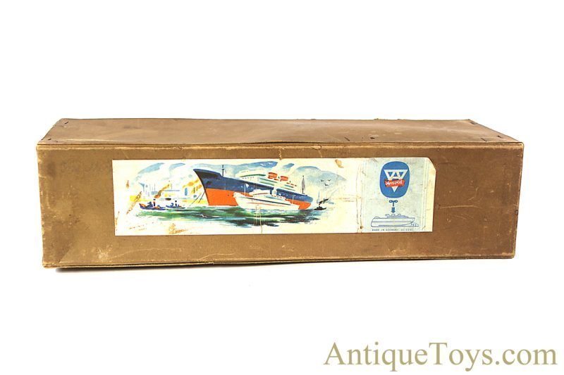 Arnold Tin Lithographed Windup #2025/42 XL Size Deluxe Ocean Liner with Box <FONT COLOR="ff000 ">*SOLD*</font> - Image 10