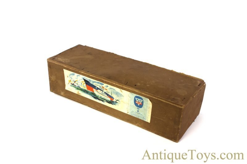 Arnold Tin Lithographed Windup #2025/42 XL Size Deluxe Ocean Liner with Box <FONT COLOR="ff000 ">*SOLD*</font> - Image 12