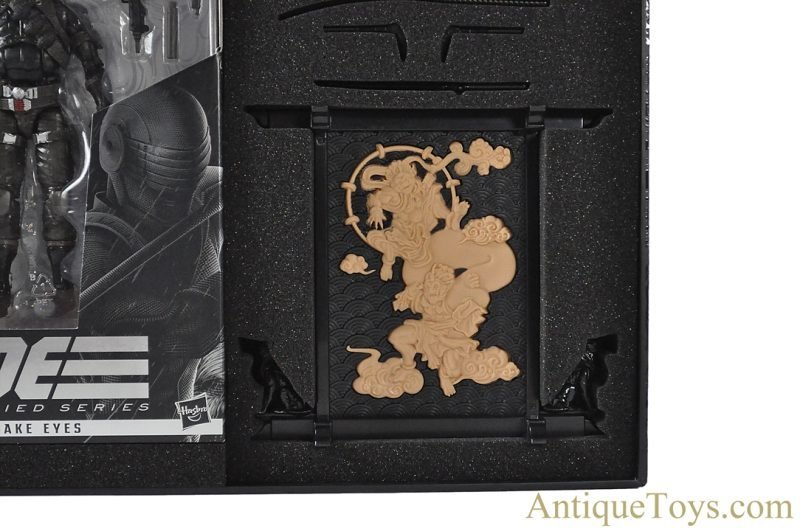 Hasbro Pulse Exclusive G.I. Joe Classified Series Snake Eyes Deluxe Collectible 6" Action Figure and Accessories with Box for Sale - Image 11