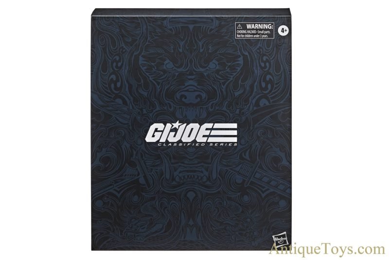Hasbro Pulse Exclusive G.I. Joe Classified Series Snake Eyes Deluxe Collectible 6" Action Figure and Accessories with Box for Sale - Image 3