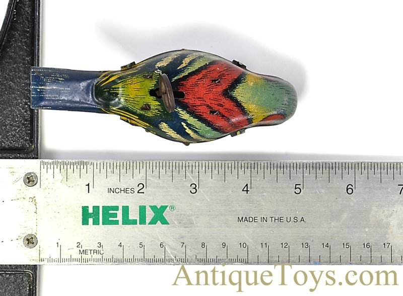 Lindstrom ca. 1920's Tin Lithographed Windup #171 “Chippers” Pecking Bird <FONT COLOR="ff000 ">*SOLD*</font> - Image 5