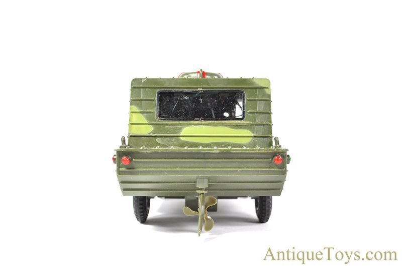 Marx Plastic Battery Operated No. 3309 "Amphibious Military Jeep" in Box <FONT COLOR="ff000 ">*SOLD*</font> - Image 7