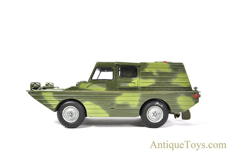 Marx Plastic Battery Operated No. 3309 "Amphibious Military Jeep" in Box <FONT COLOR="ff000 ">*SOLD*</font> - Image 3