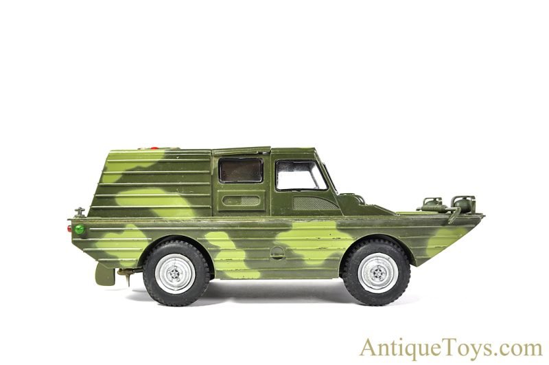Marx Plastic Battery Operated No. 3309 "Amphibious Military Jeep" in Box <FONT COLOR="ff000 ">*SOLD*</font> - Image 2