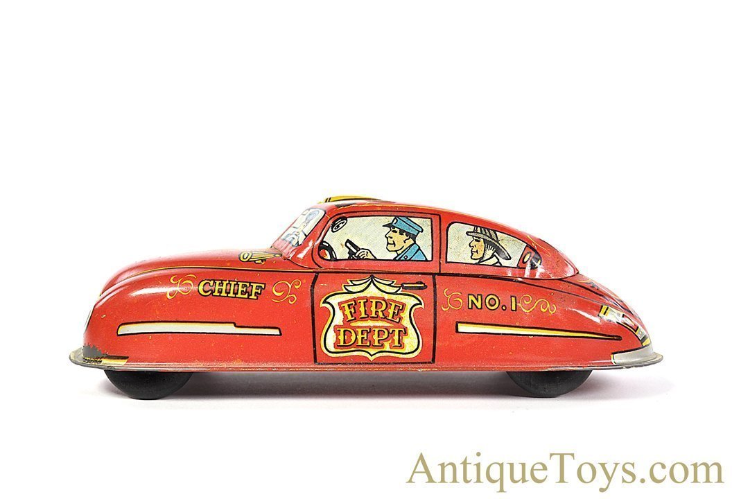 新品】 Amazon.co.jp: ブリキ 消防車 FIRE DEPT/FIRE CHIEF 日本