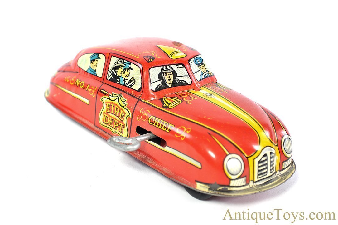 Marx Tin Lithographed Windup Small No. 209 “Mechanical Fire
