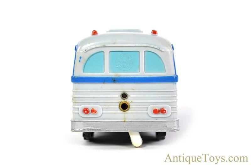 Marx Plastic Battery Operated "Tricky Action Bus" Greyhound Bus in Box <FONT COLOR="ff000 ">*SOLD*</font> - Image 7