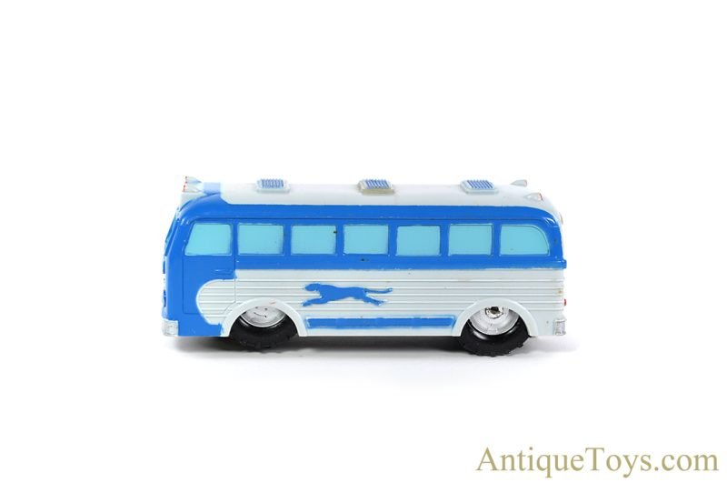 Marx Plastic Battery Operated "Tricky Action Bus" Greyhound Bus in Box <FONT COLOR="ff000 ">*SOLD*</font> - Image 3