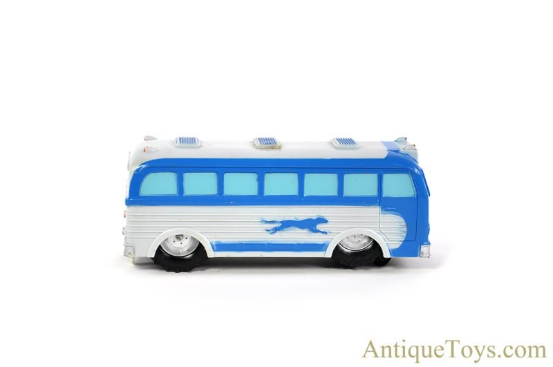 Marx Plastic Battery Operated "Tricky Action Bus" Greyhound Bus in Box <FONT COLOR="ff000 ">*SOLD*</font> - Image 2