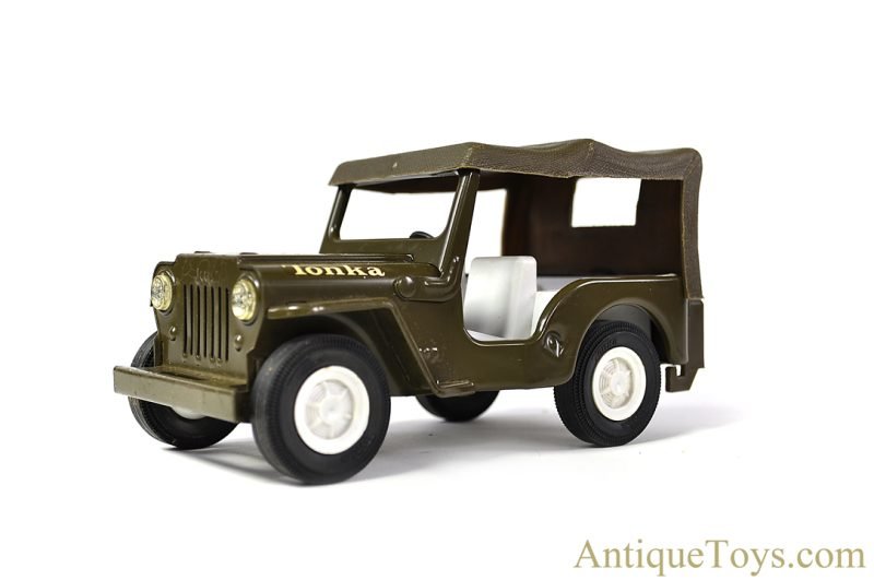 Tonka Toys Pressed Steel No. 40 Mini Tonka Military Jeep Commander with Box <FONT COLOR="ff000 ">*SOLD*</font> - Image 2