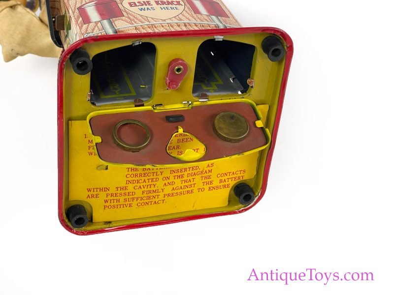 Nomura (TN) Tin Lithographed Battery Operated "Charlie Weaver Bartender" <FONT COLOR="ff000 ">*SOLD*</font> - Image 11