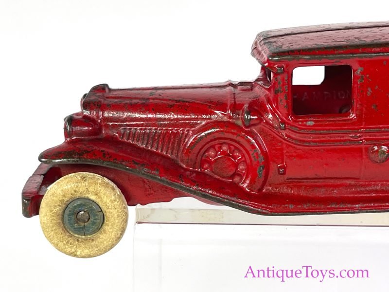 Champion Hardware Co. Cast Iron Signed Toy Van <FONT COLOR="ff000 ">*SOLD*</font> - Image 5