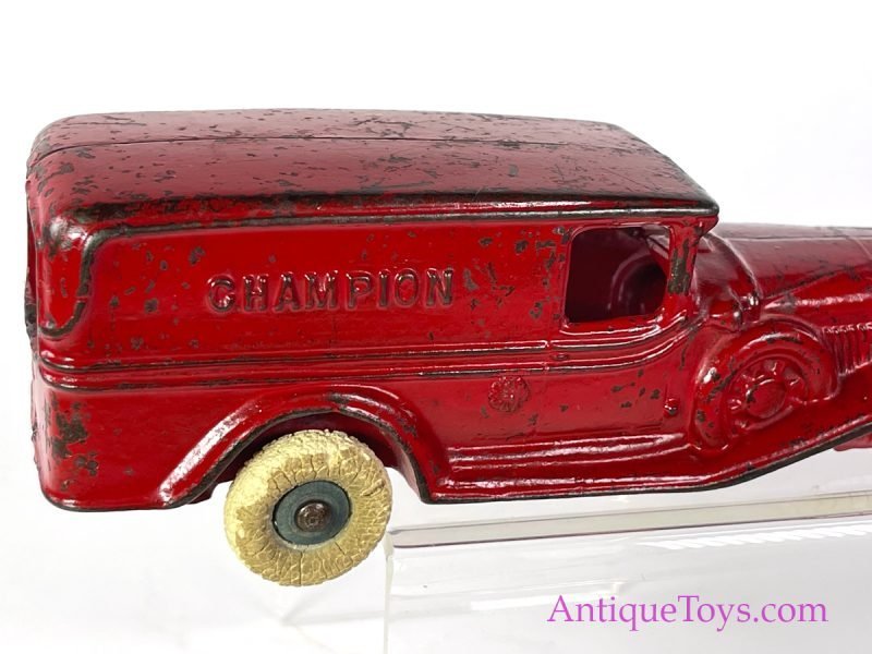 Champion Hardware Co. Cast Iron Signed Toy Van <FONT COLOR="ff000 ">*SOLD*</font> - Image 9