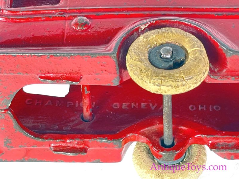 Champion Hardware Co. Cast Iron Signed Toy Van <FONT COLOR="ff000 ">*SOLD*</font> - Image 12