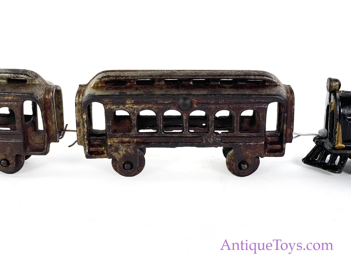 Hubley cast iron train outlet