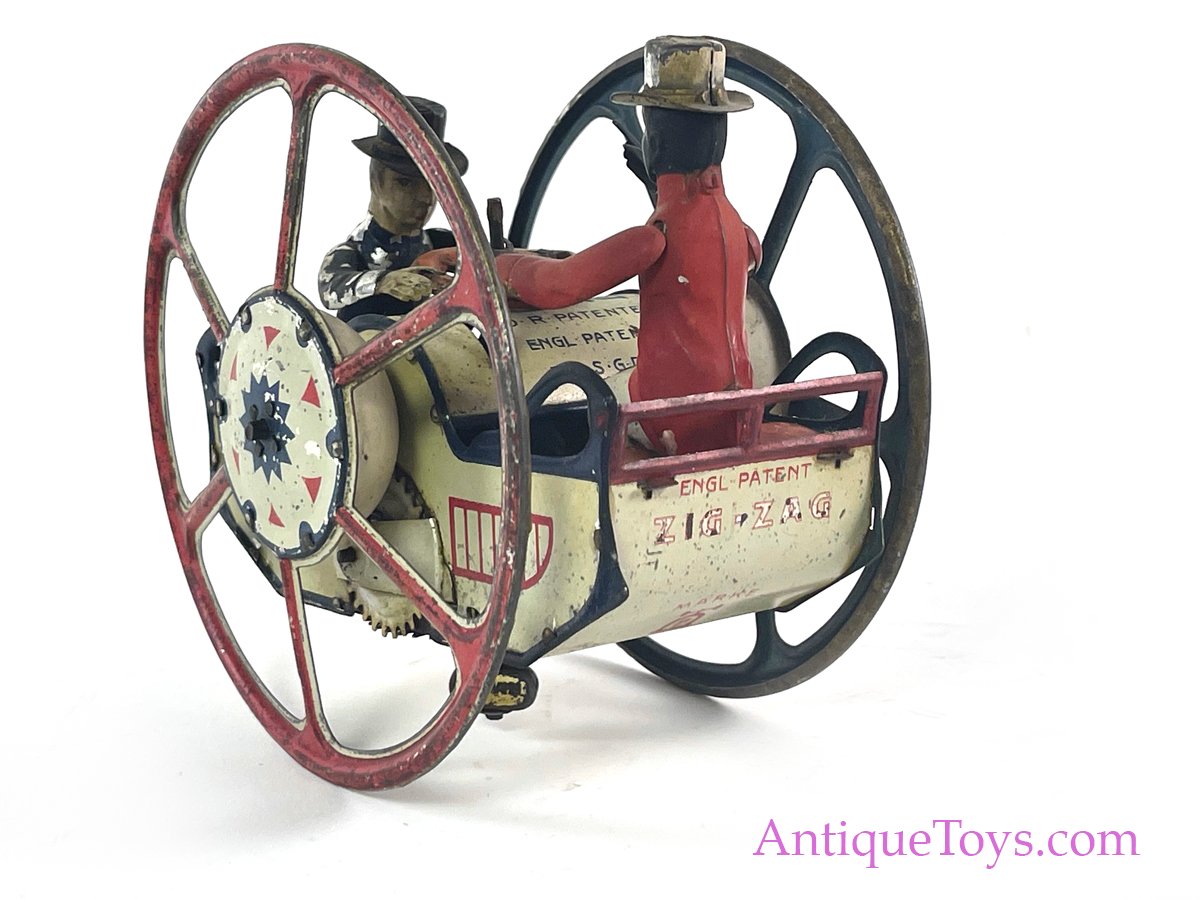 Lehmann Tin Lithographed Windup No. 640 “Zig-Zag” *SOLD