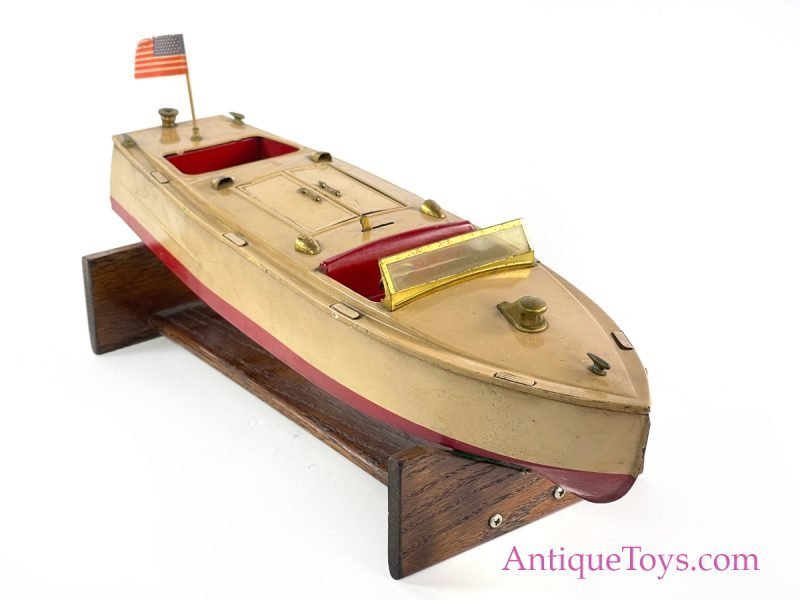 Lionel-Craft Chris Craft Tin Windup Motorized Racing Boat <FONT COLOR="ff000 ">*SOLD*</font>