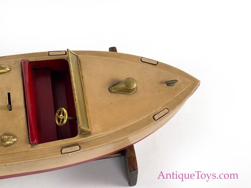 Lionel-Craft Chris Craft Tin Windup Motorized Racing Boat <FONT COLOR="ff000 ">*SOLD*</font> - Image 9