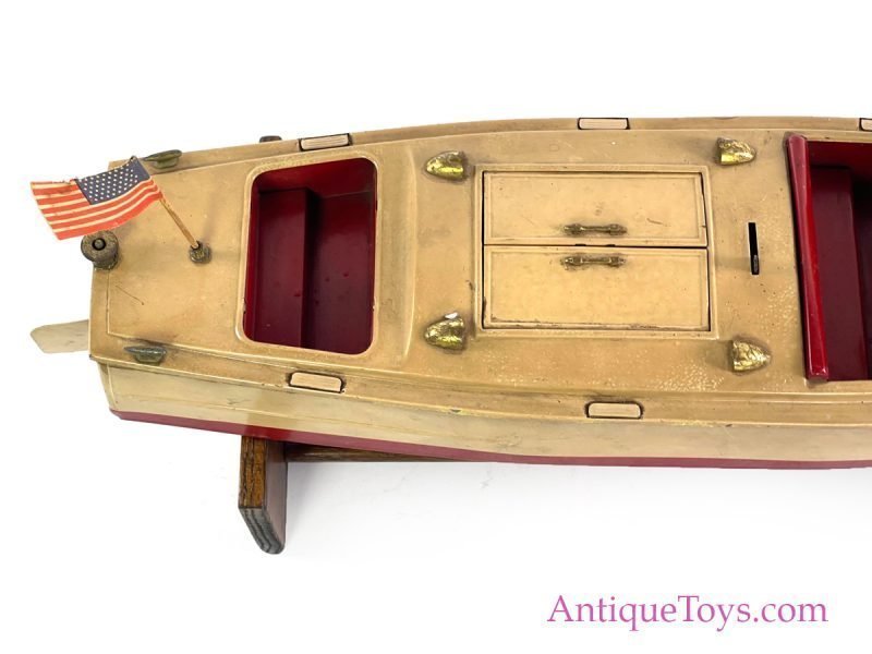 Lionel-Craft Chris Craft Tin Windup Motorized Racing Boat <FONT COLOR="ff000 ">*SOLD*</font> - Image 10