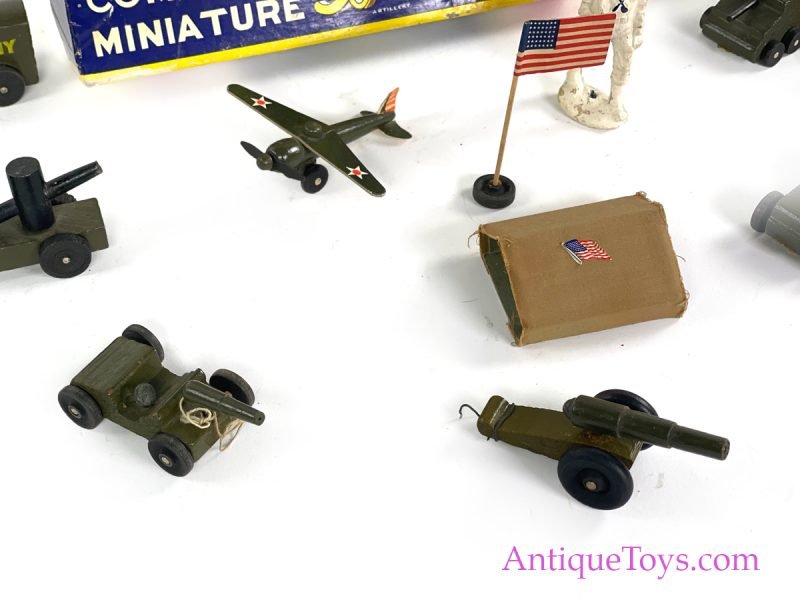 Jaymar Specialty Co. Wood & Wood Composite "Midgies: The Complete Miniature Mobile Army" Set in Box <FONT COLOR="ff000 ">*SOLD*</font> - Image 12