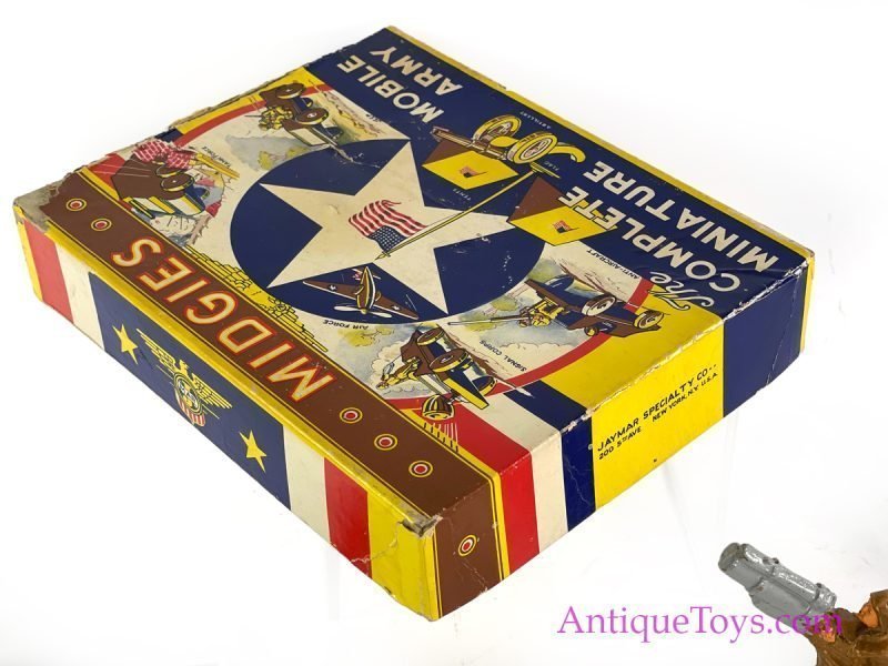 Jaymar Specialty Co. Wood & Wood Composite "Midgies: The Complete Miniature Mobile Army" Set in Box <FONT COLOR="ff000 ">*SOLD*</font> - Image 5