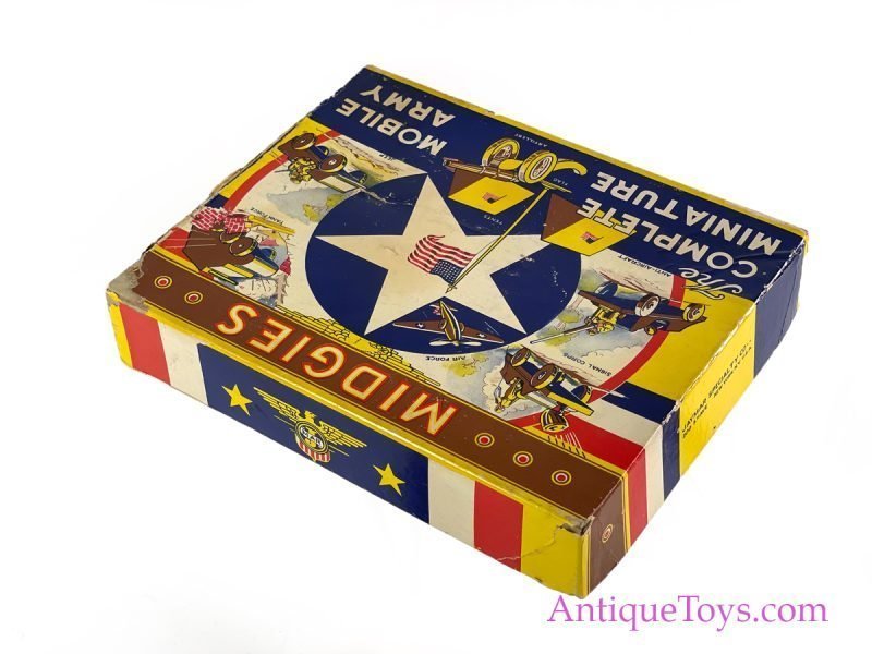 Jaymar Specialty Co. Wood & Wood Composite "Midgies: The Complete Miniature Mobile Army" Set in Box <FONT COLOR="ff000 ">*SOLD*</font> - Image 3