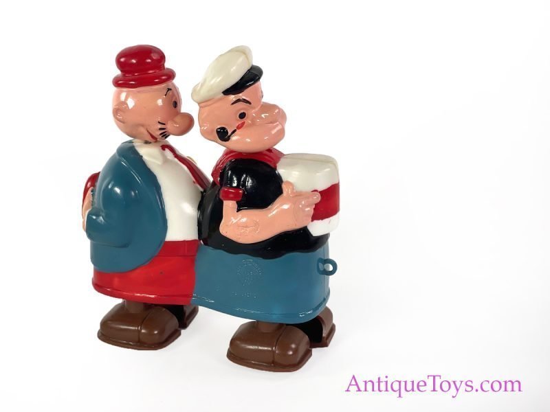 Marx Wimpy and Popeye Walk-a-Way Toys in Box <FONT COLOR="ff000 ">*SOLD*</font> - Image 4