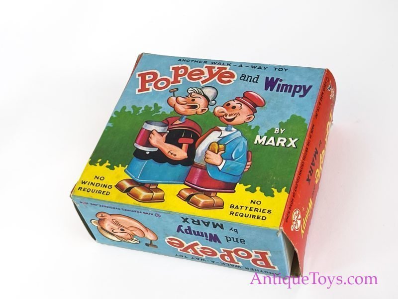 Marx Wimpy and Popeye Walk-a-Way Toys in Box <FONT COLOR="ff000 ">*SOLD*</font> - Image 5