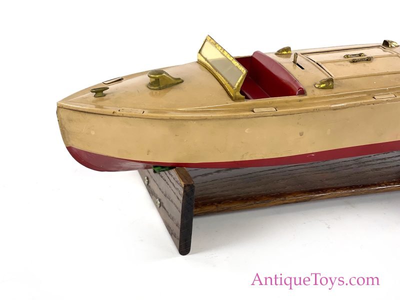 Lionel-Craft Chris Craft Tin Windup Motorized Racing Boat <FONT COLOR="ff000 ">*SOLD*</font> - Image 3
