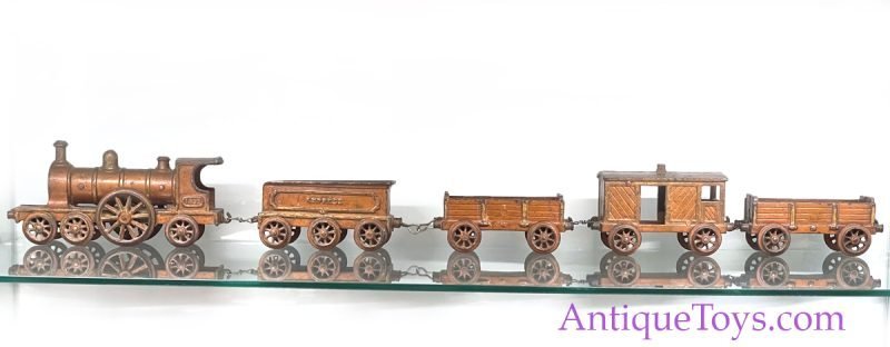 Henry Wallwork & Co. Cast Iron Train for Sale <FONT COLOR="ff000 ">*SOLD*</font> - Image 5