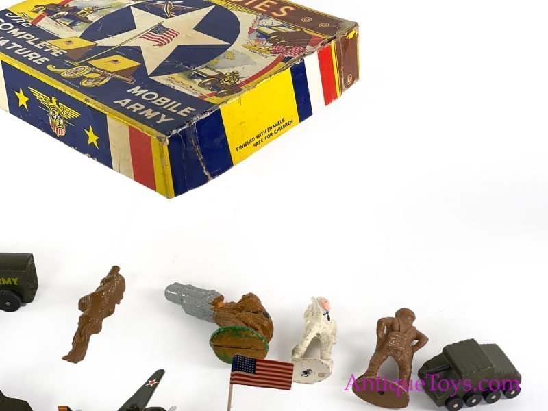 Jaymar Specialty Co. Wood & Wood Composite "Midgies: The Complete Miniature Mobile Army" Set in Box <FONT COLOR="ff000 ">*SOLD*</font> - Image 2