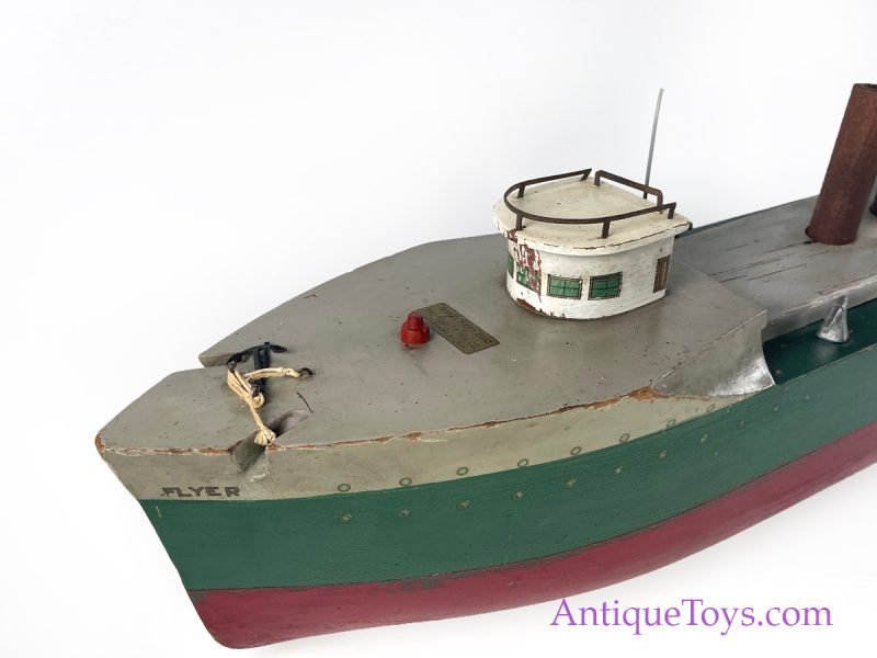 Yankee Fleet Wooden "Flyer" Gunship Electric Toy Boat <FONT COLOR="ff000 ">*SOLD*</font> - Image 6