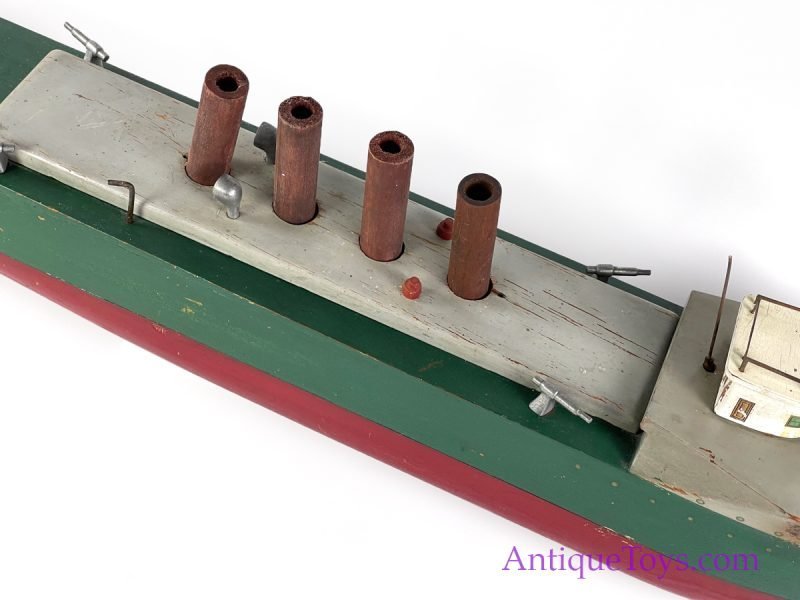 Yankee Fleet Wooden "Flyer" Gunship Electric Toy Boat <FONT COLOR="ff000 ">*SOLD*</font> - Image 10