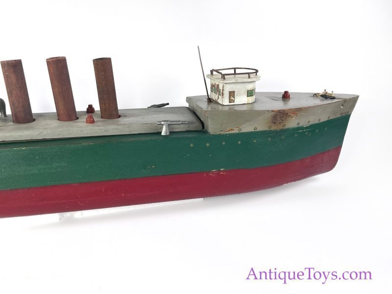 Yankee Fleet Wooden "Flyer" Gunship Electric Toy Boat <FONT COLOR="ff000 ">*SOLD*</font> - Image 14
