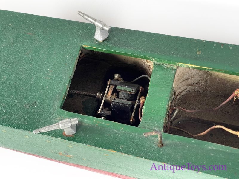 Yankee Fleet Wooden "Flyer" Gunship Electric Toy Boat <FONT COLOR="ff000 ">*SOLD*</font> - Image 15
