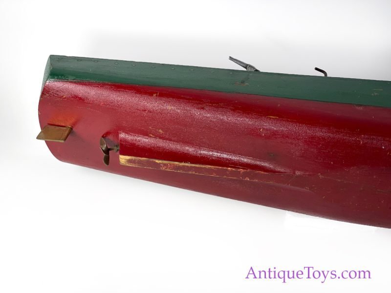 Yankee Fleet Wooden "Flyer" Gunship Electric Toy Boat <FONT COLOR="ff000 ">*SOLD*</font> - Image 17