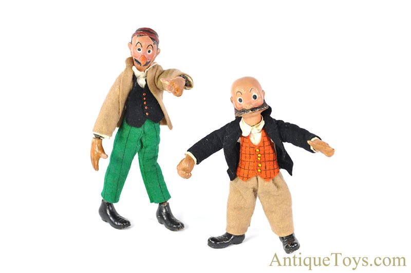 Bucherer SABA Mutt & Jeff “The Wonderful Contortionist Doll” Swiss Dolls <FONT COLOR="ff000 ">*SOLD*</font> - Image 2