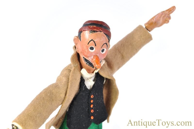 Bucherer SABA Mutt & Jeff “The Wonderful Contortionist Doll” Swiss Dolls <FONT COLOR="ff000 ">*SOLD*</font> - Image 6